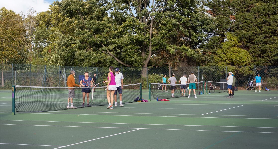 Players at La Lucia Tennis Club